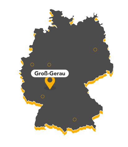 METRO-LOGISTICS-Groß-Gerau-Karte